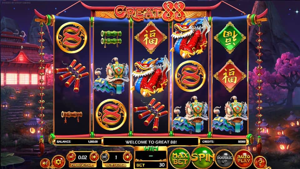 Great 88 Slot Game Free Play at Casino Mauritius