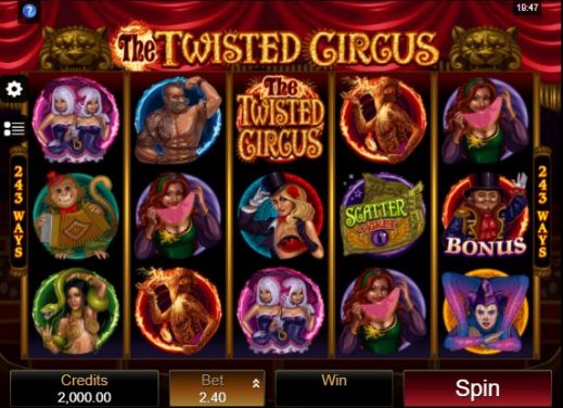 Twisted Circus Slots
