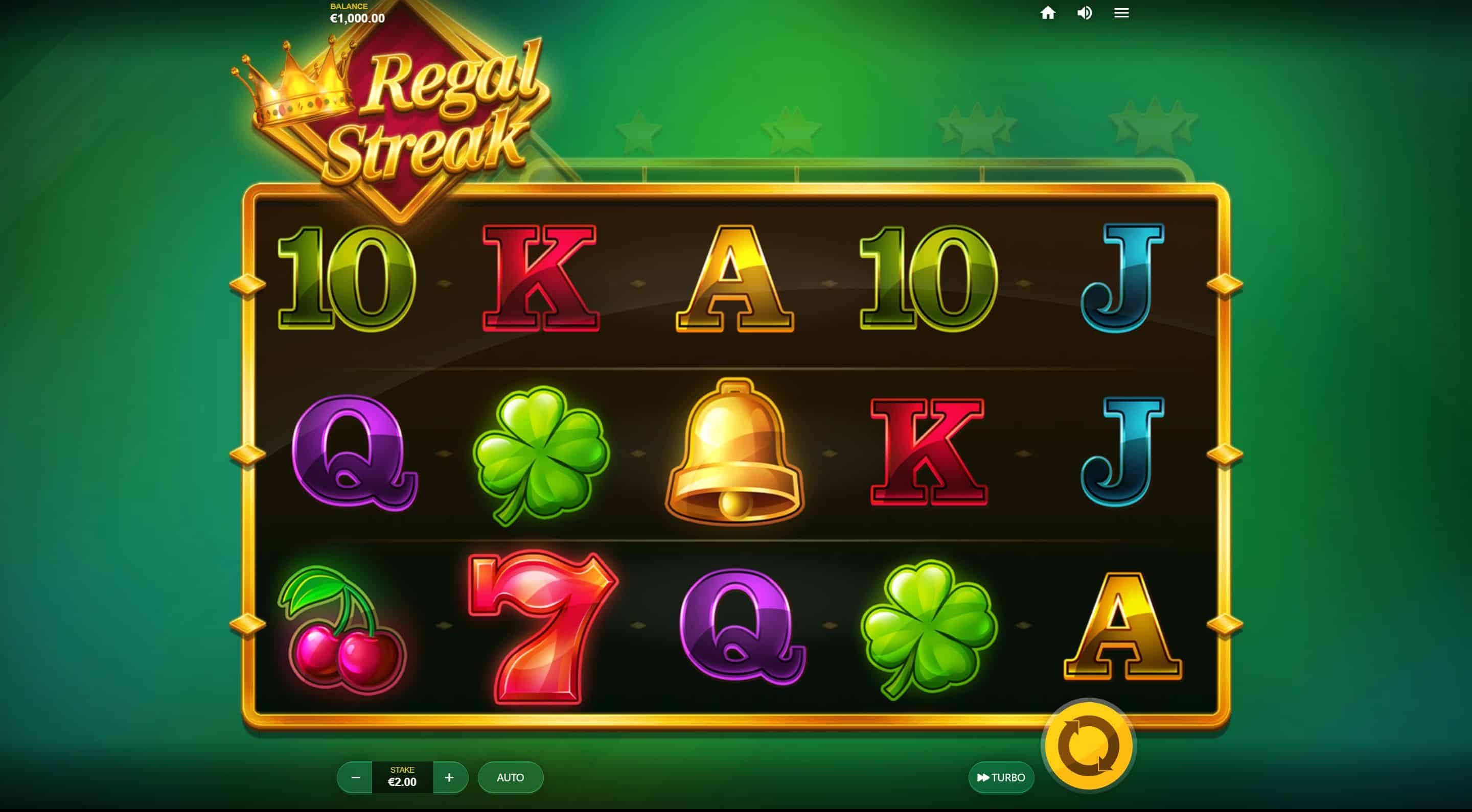Regal Streak Slot Game Free Play at Casino Mauritius
