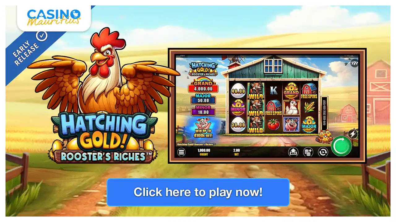 Hatching Gold Roosters Riches