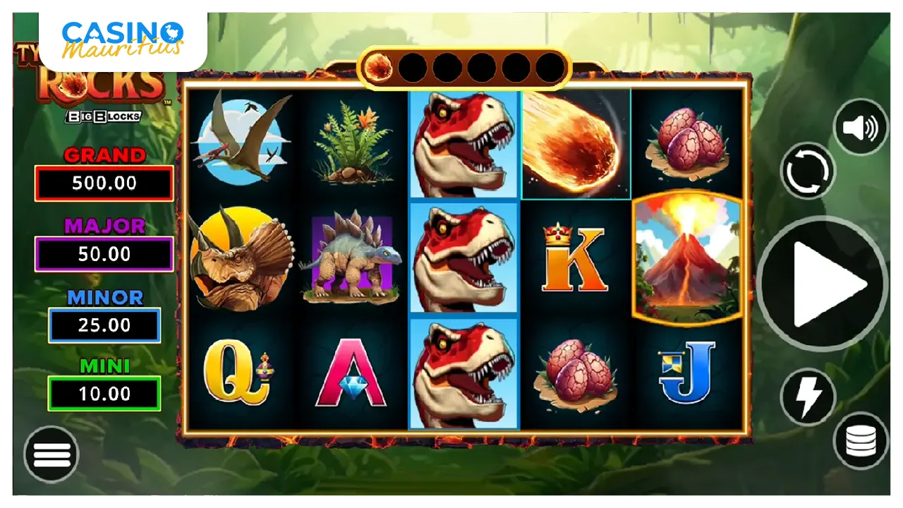 Tyrannosaurus Rocks Casino Mauritius