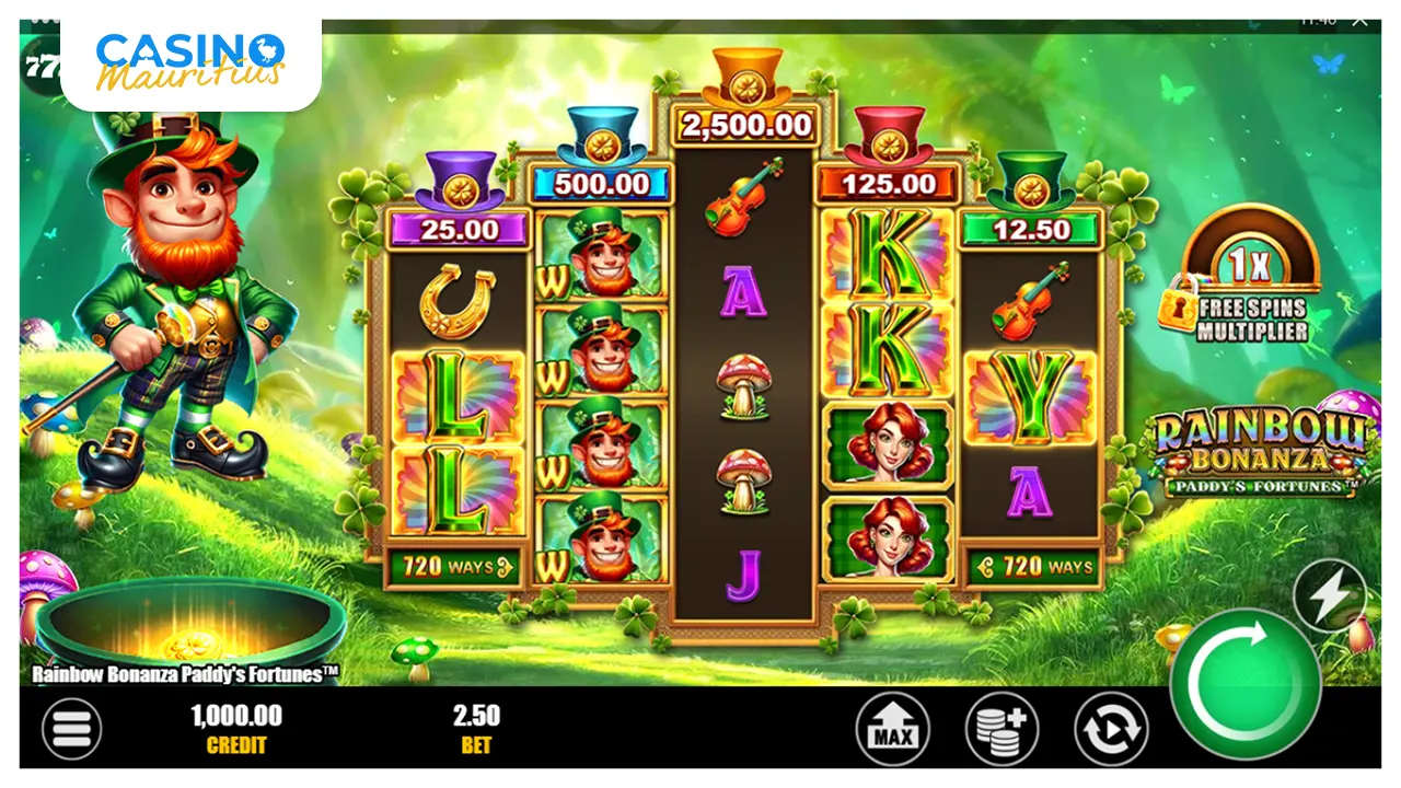 Rainbow Bonanza Paddy's Fortunes screenshot m2