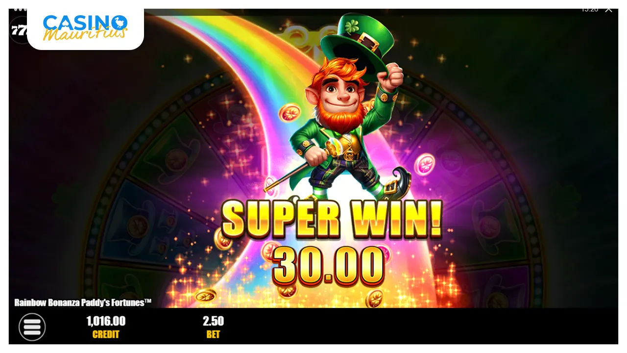 Rainbow Bonanza Paddy's Fortunes screenshot m3
