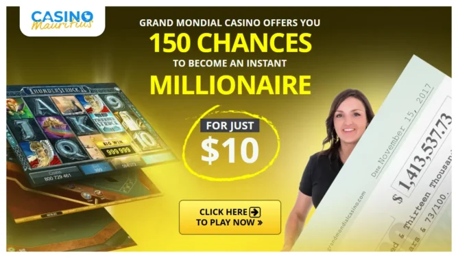 Grand Mondial 150 Free Spins CMU
