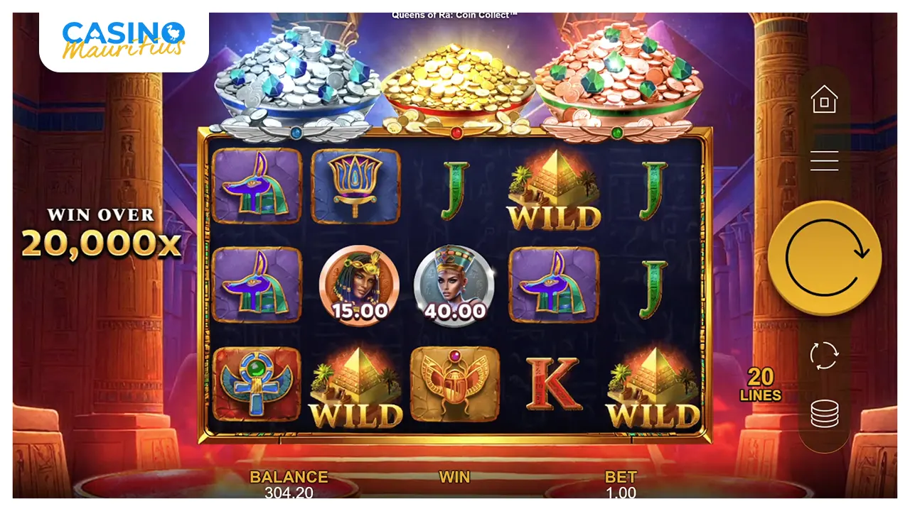 Queens of Ra Coin Collect m2