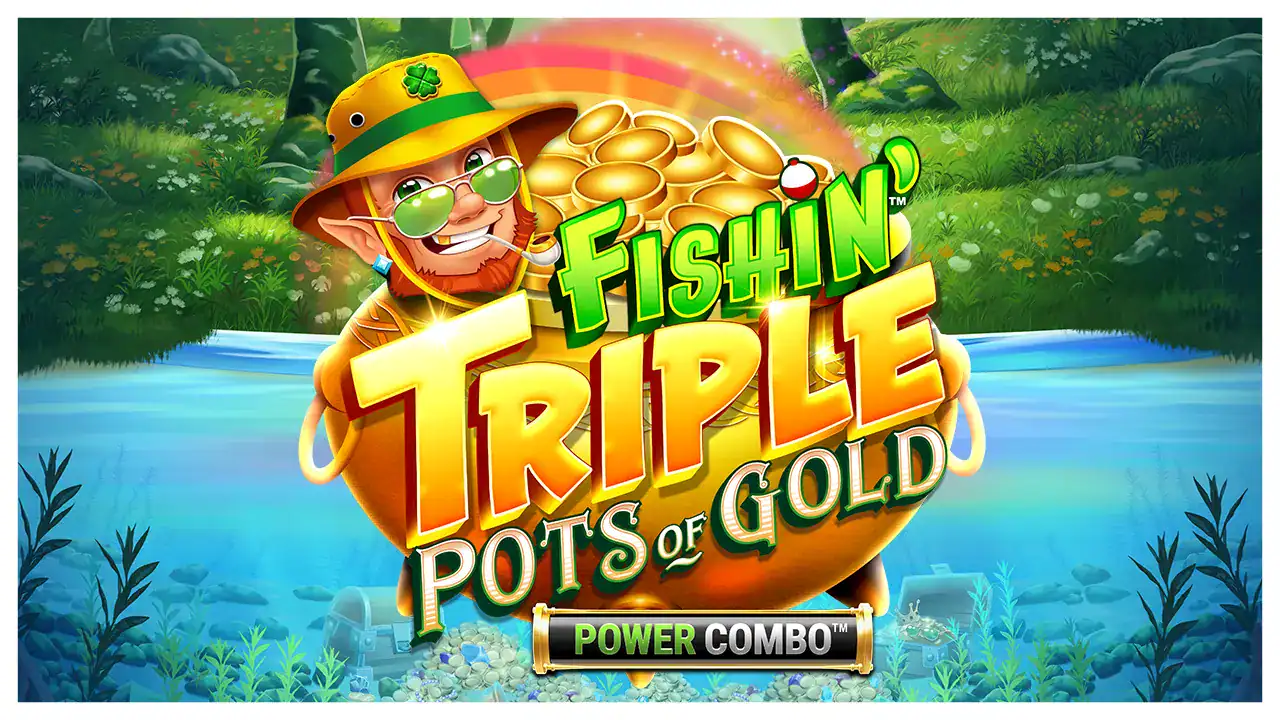 Fishin' Triple Pots of Gold POWER COMBO slot cover
