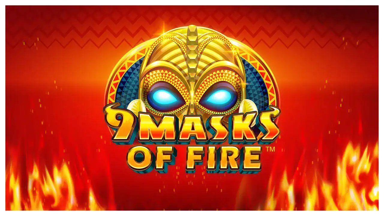 9 Masks of Fire slot cover
