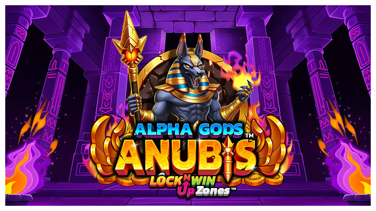 Alpha Gods Anubis slot cover Alpha Gods Anubis slot cover