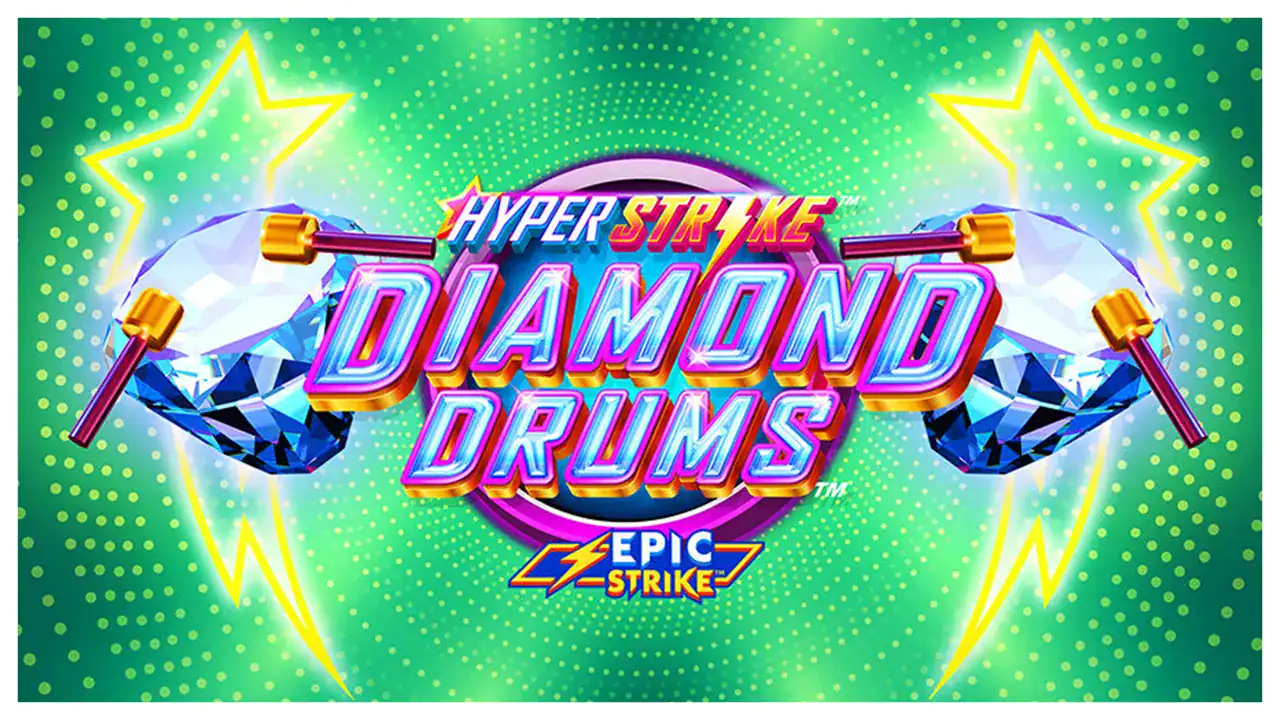 Hyper Strike Diamond Drums slot cover