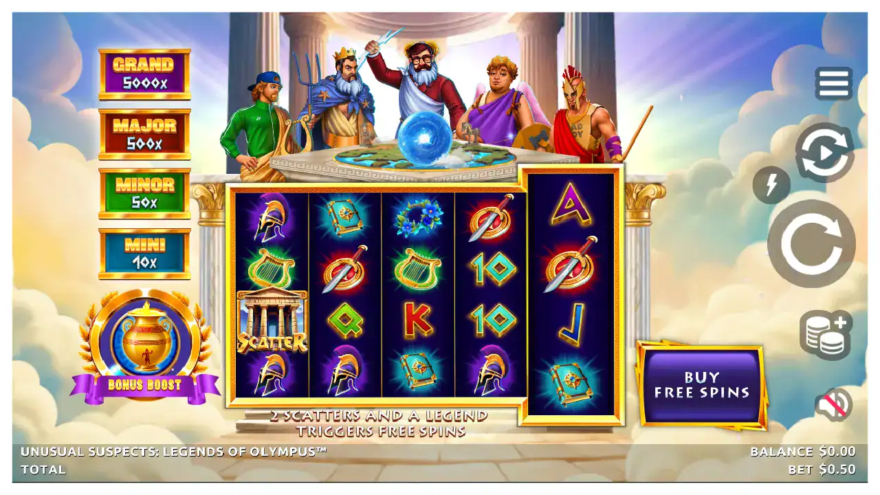 Unusual Suspects Legends of Olympus s1