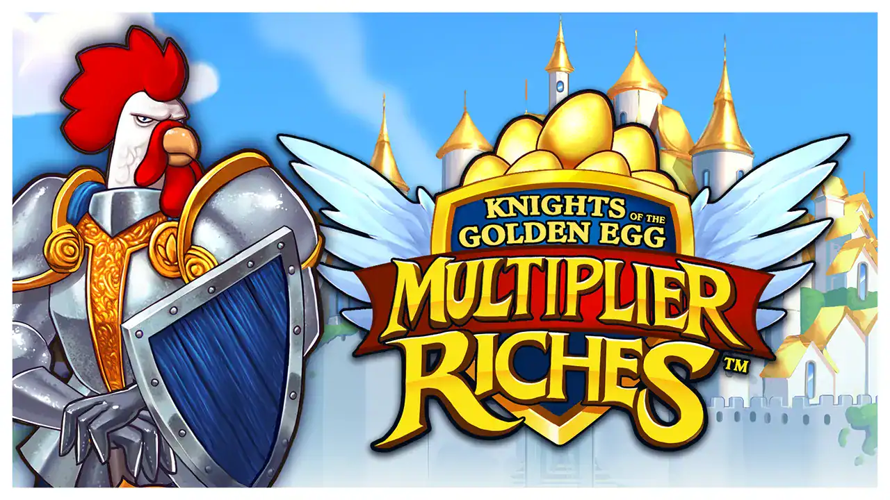 Knights of the Golden Egg Multiplier Riches slot cover Knights of the Golden Egg Multiplier Riches slot cover