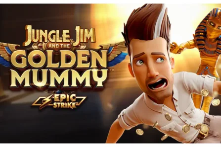 Jungle Jim and the Golden Mummy slot cover