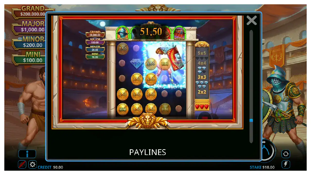 Julius Maximus Legend of the Arena s2