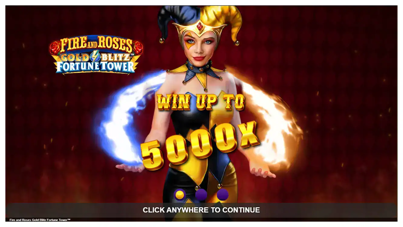 Fire and Roses Gold Blitz Fortune Tower s2