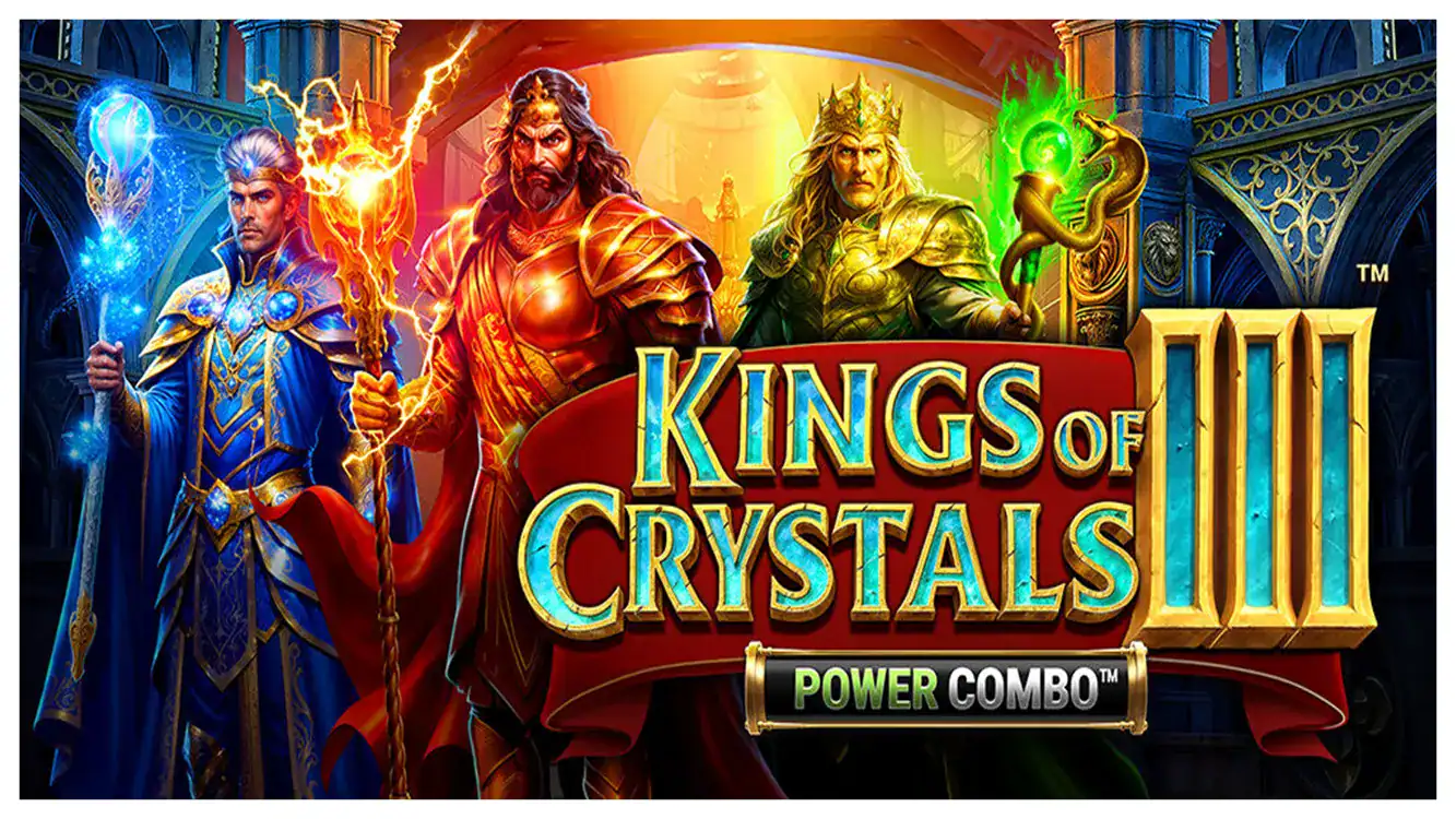 Kings of Crystals III POWER COMBO slot cover