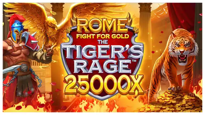 Rome Fight for Gold the Tiger's Rage slot cover