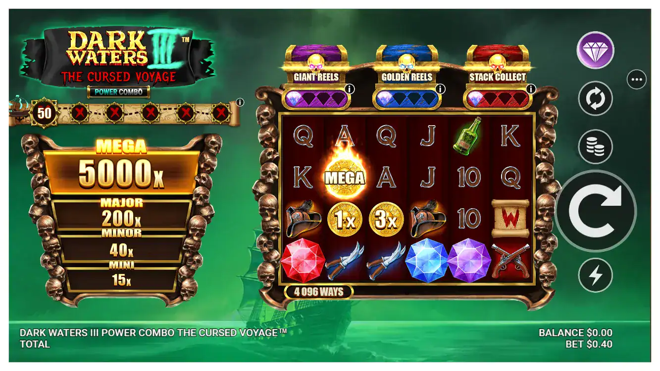 Dark Waters III Power Combo The Cursed Voyage s1 Dark Waters III Power Combo The Cursed Voyage s1