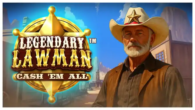Legendary Lawman Cash 'Em All slot cover