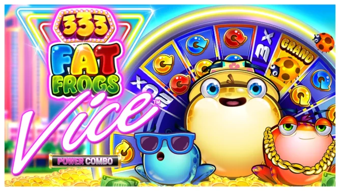 333 Fat Frogs VICE POWER COMBO slot cover