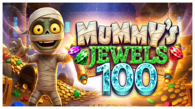 Mummy’s Jewels 100 slot cover
