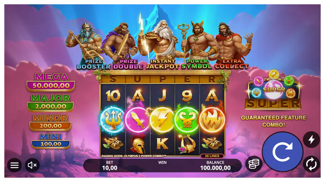 Raging Gods Olympus 2 POWER COMBO s1 Raging Gods Olympus 2 POWER COMBO s1