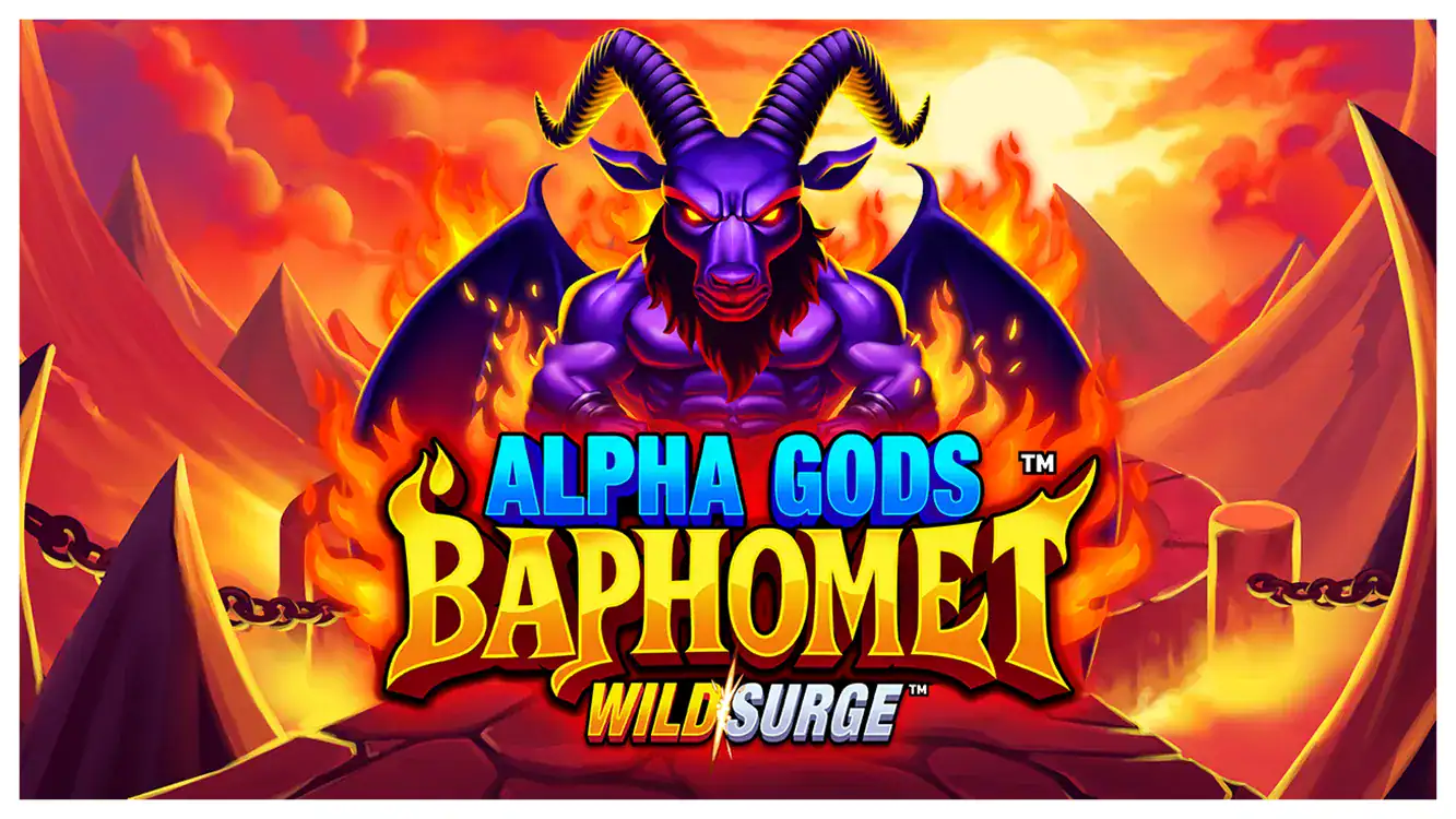 Alpha Gods Baphomet WildSurge slot cover