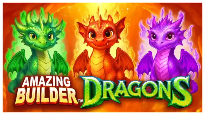 Amazing Builder Dragons slot cover