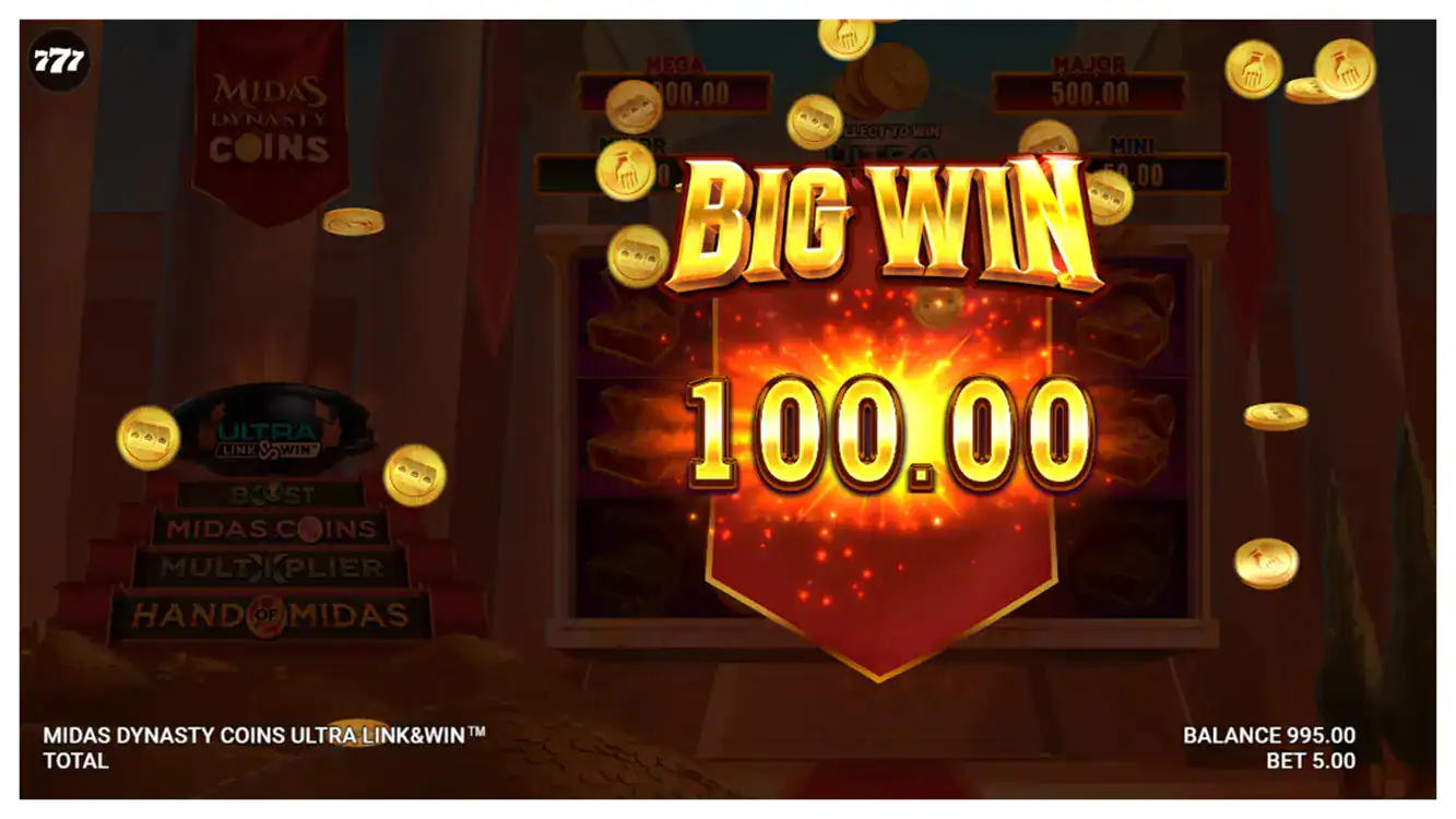 Midas Dynasty Coins Ultra Link&Win s2