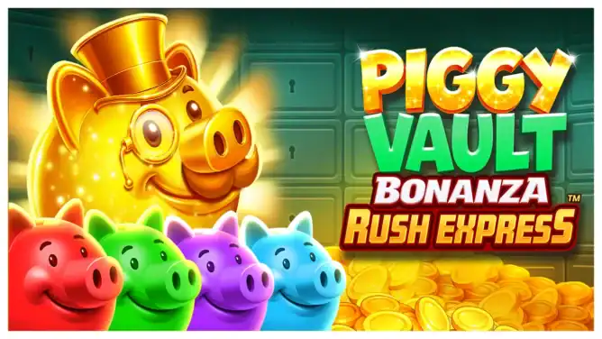 Piggy Vault Bonanza Rush Express slot cover